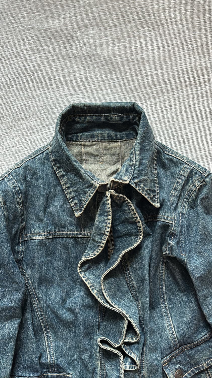 Jpn Frill Denim Jacket 상품이미지3