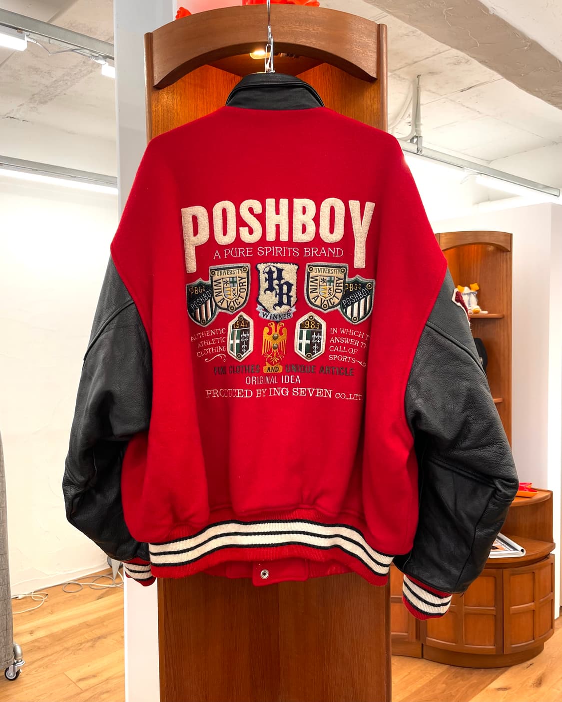 POSHBOY 바시티 자켓 상품이미지2