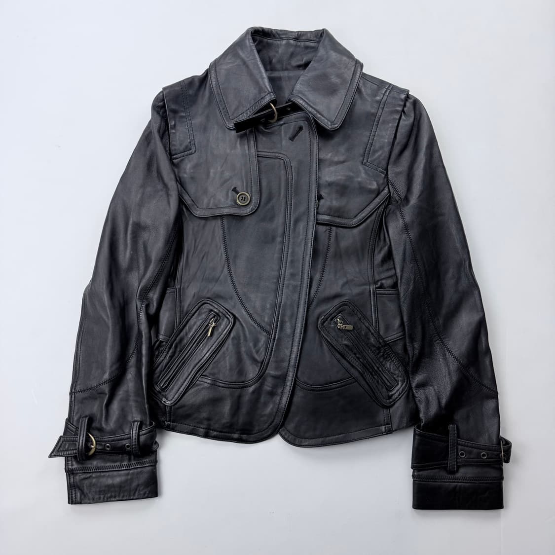 Vintage 양가죽 자켓 상품이미지1