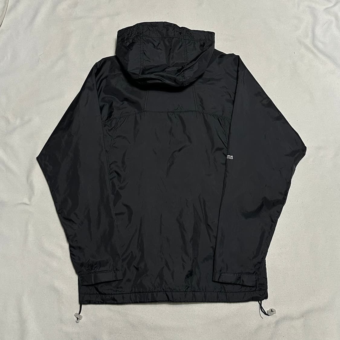 M 아디다스 리버풀 내장 후드 레드 파이핑 바람막이 상품이미지3