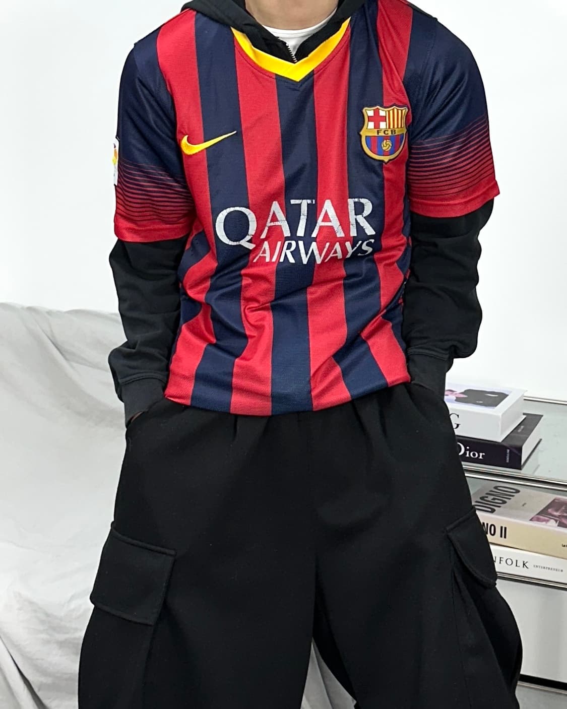 나이키 13-14 바로셀로나 어센틱 유니폼 상품이미지1