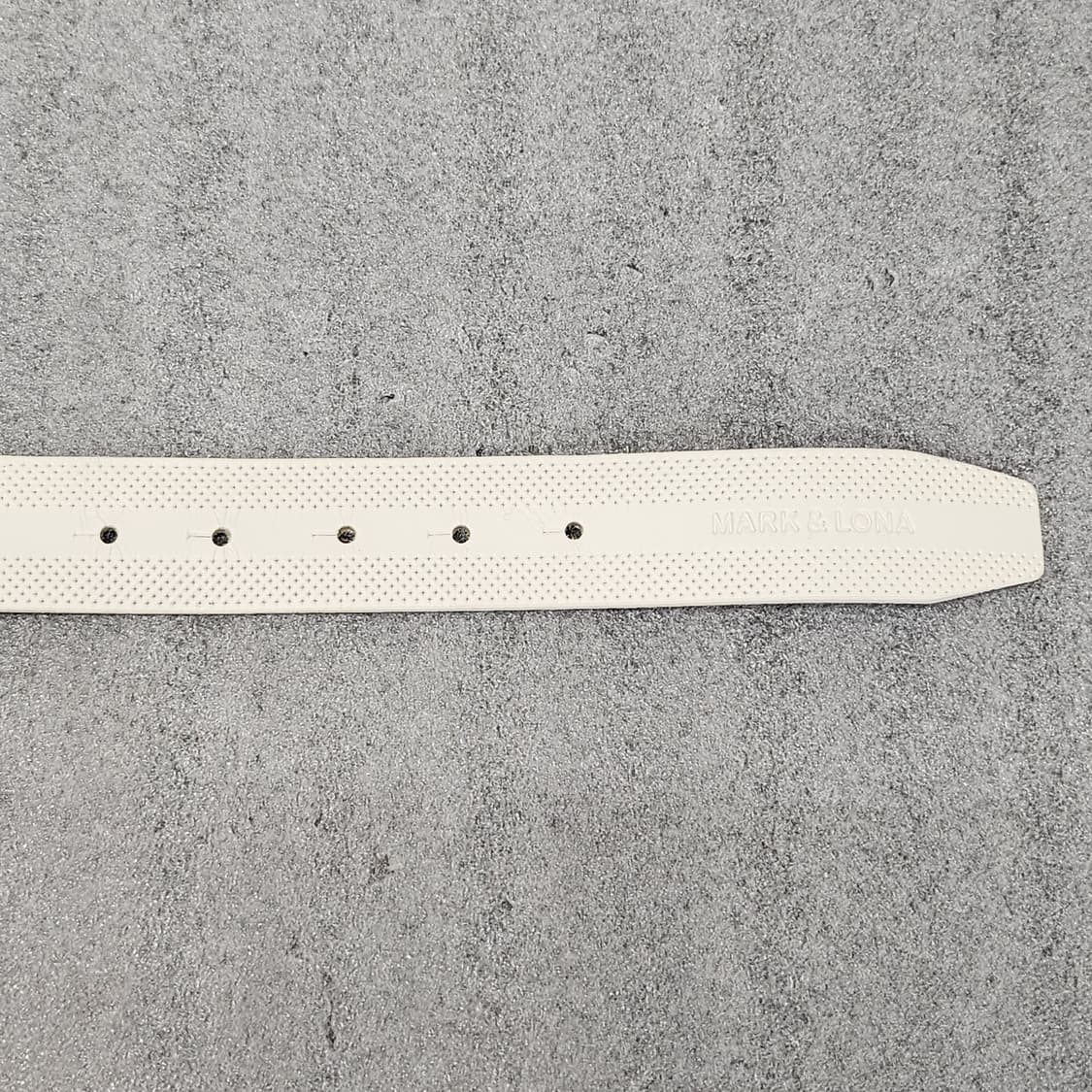 마크앤로나 가죽벨트 화이트 총길이 112cm 상품이미지7