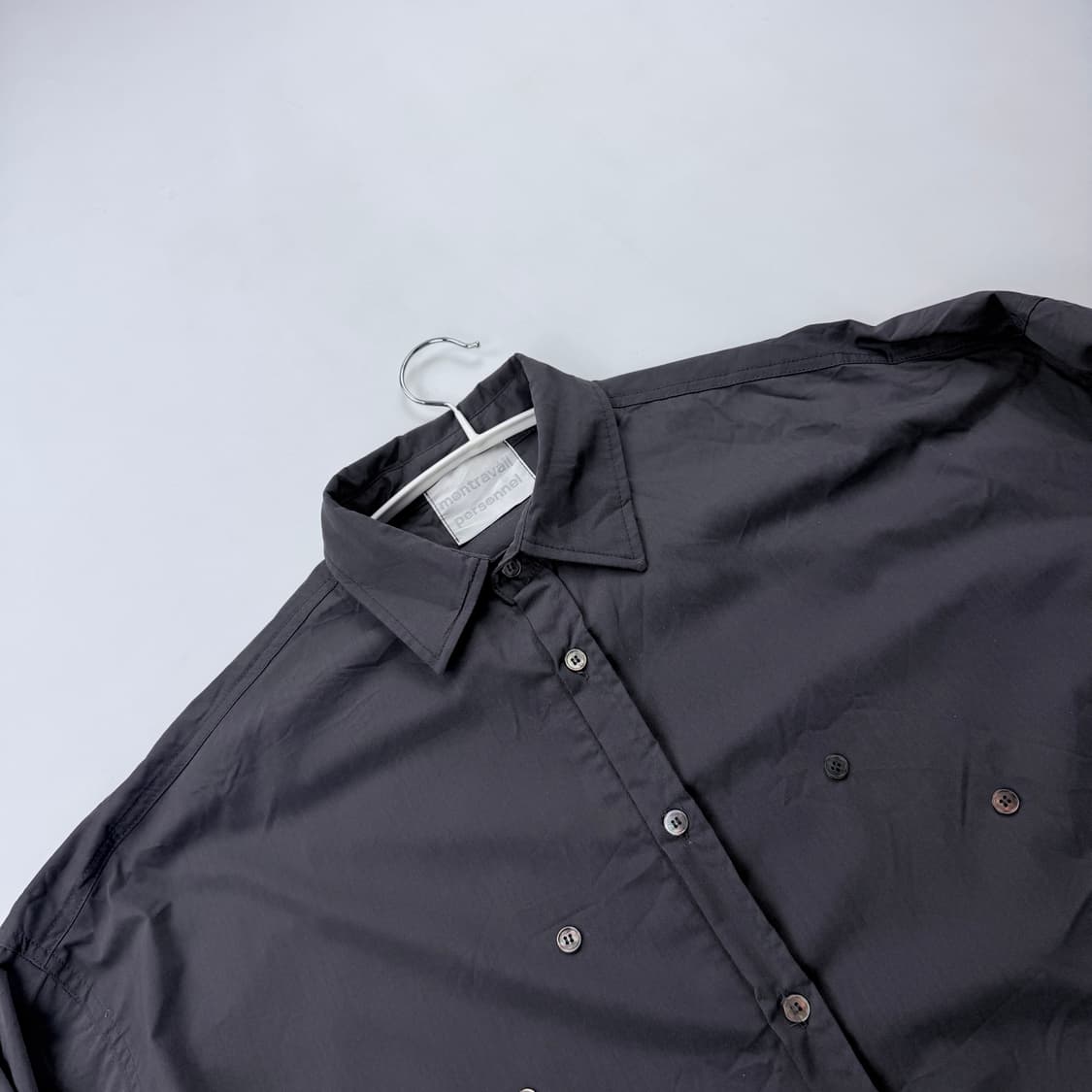 MTP 몬트라바일펄스널 유즈드 페이퍼 블랙 셔츠 상품이미지3
