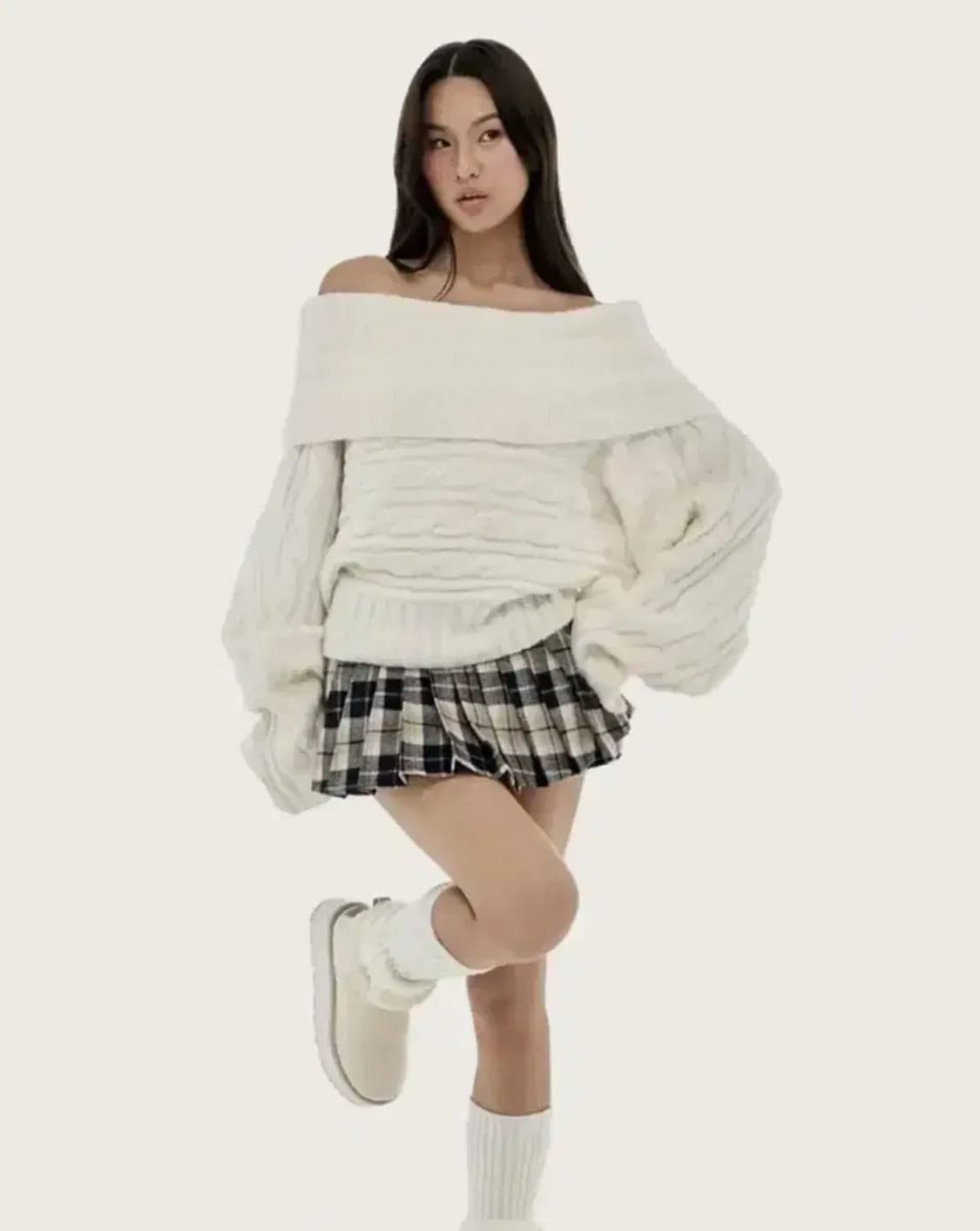 클리시어 치즈케이크 오프숄더 상품이미지1