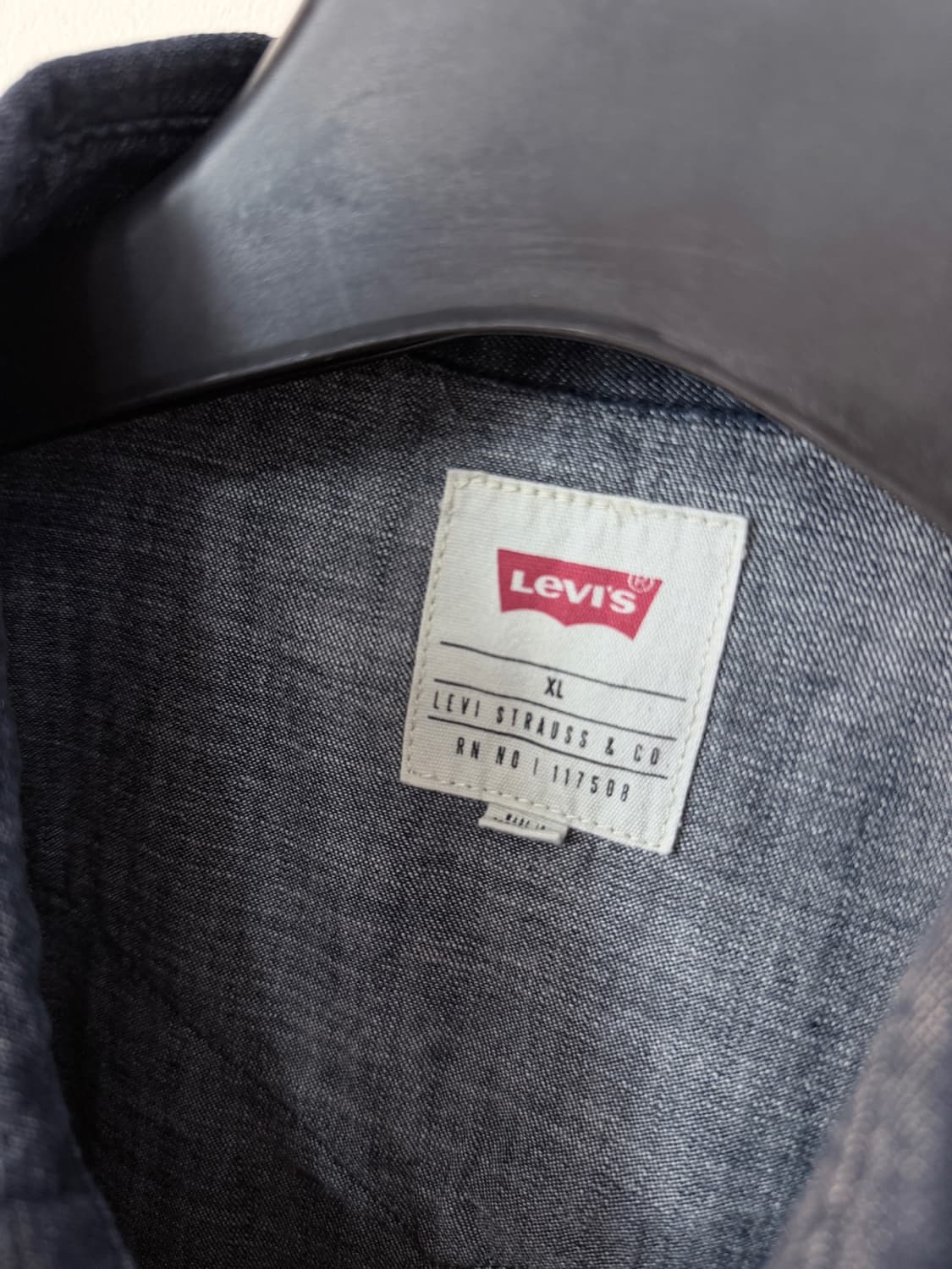 리바이스 웨스턴 데님 셔츠 상품이미지5