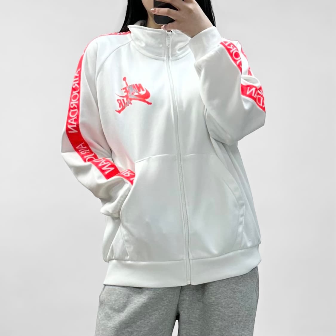 나이키 에어 조던 트랙탑 져지 화이트 상품이미지1