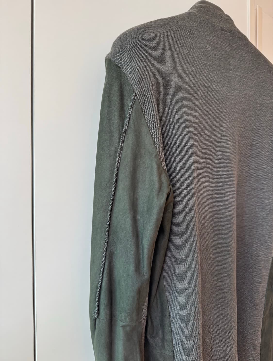 Transit Leather Knit Jacket 상품이미지3