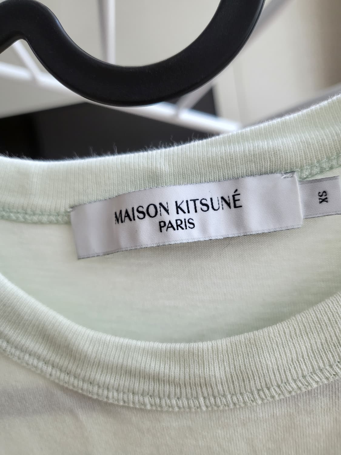 메종키츠네 반팔 연민트 xs 상품이미지3