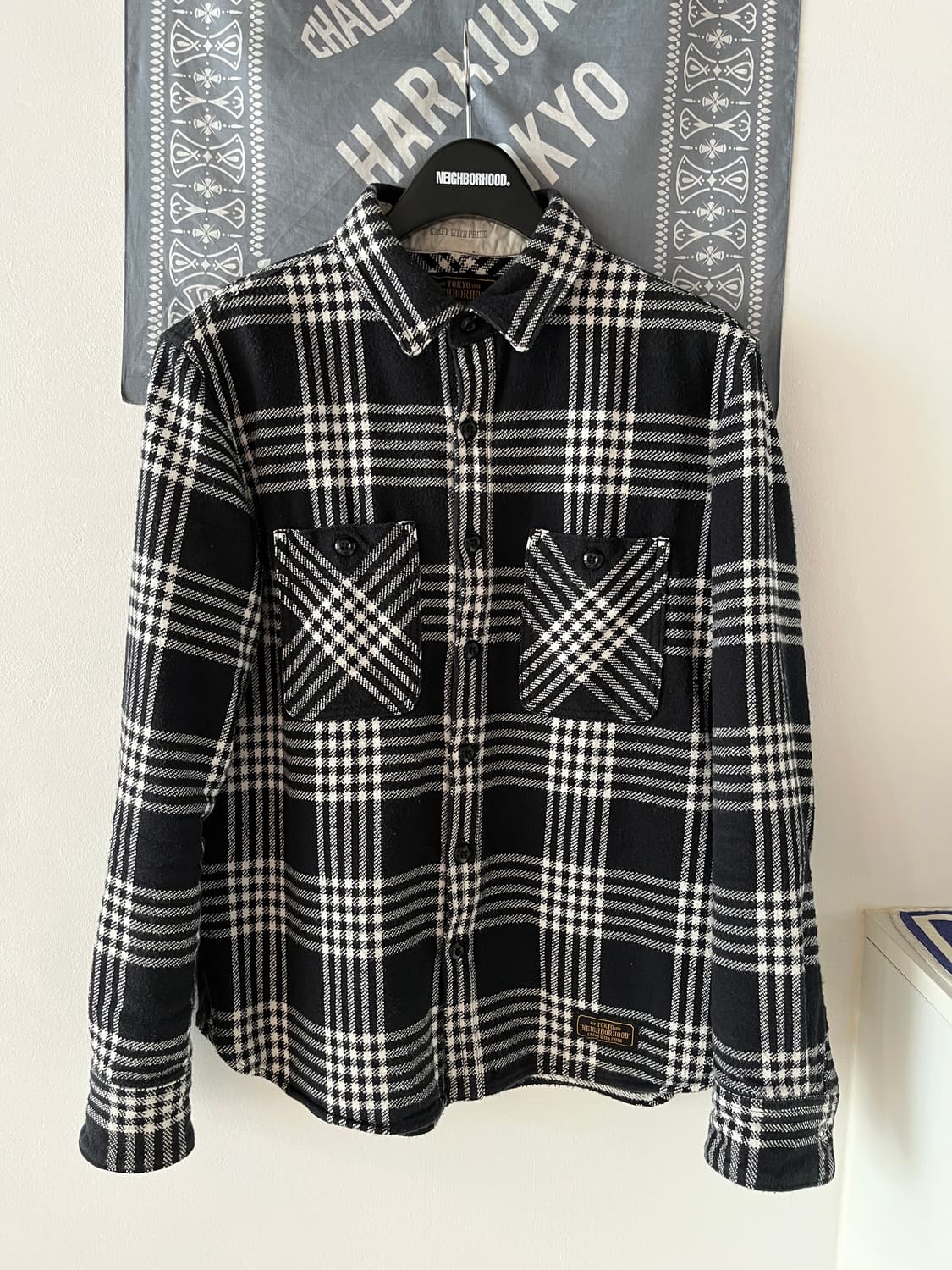 네이버후드 16fw 럼버 셔츠 상품이미지1