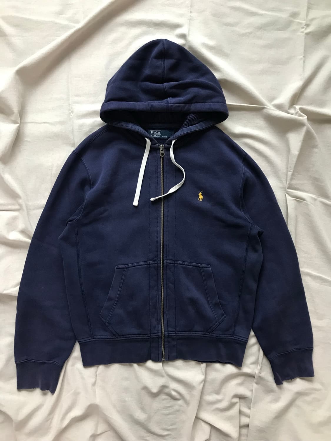 폴로 랄프로렌 포니로고 써멀 헤비 후드집업 네이비 상품이미지5