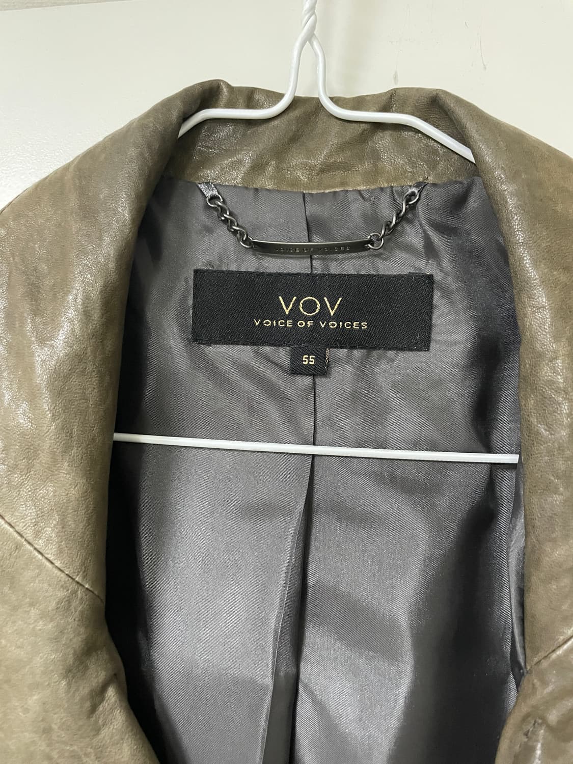 VOV 보브 레더 자켓 상품이미지6