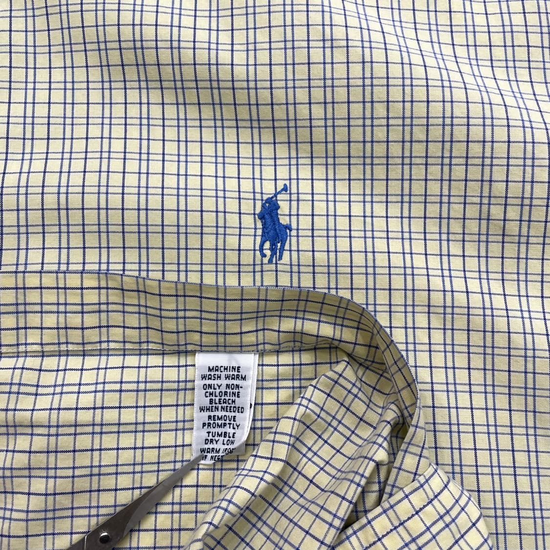 (XL) POLO 폴로 랄프로렌 체크 반팔 셔츠 클래식핏 상품이미지9