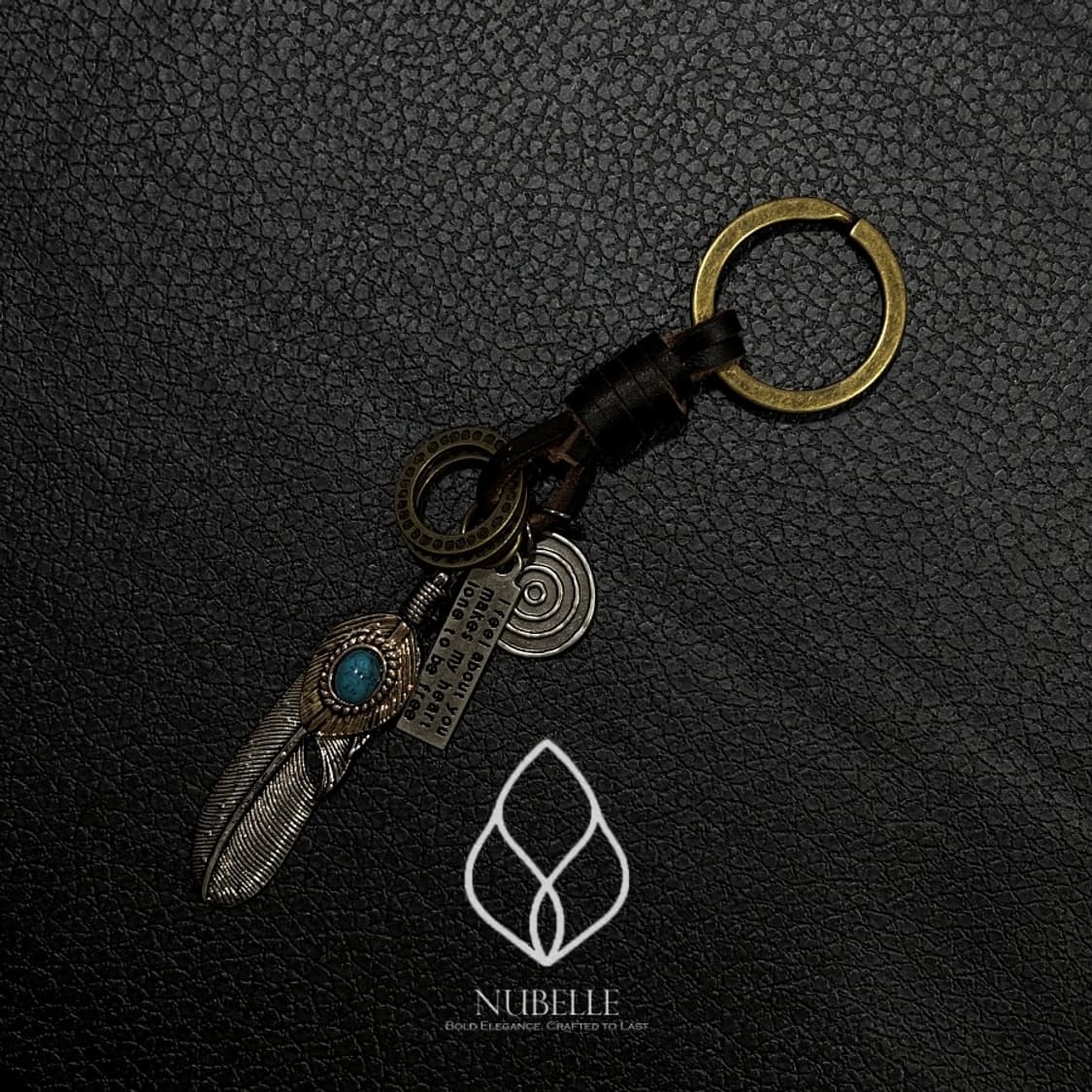 🌗 Turquoise vintage keyring / 터키석 키링 상품이미지5