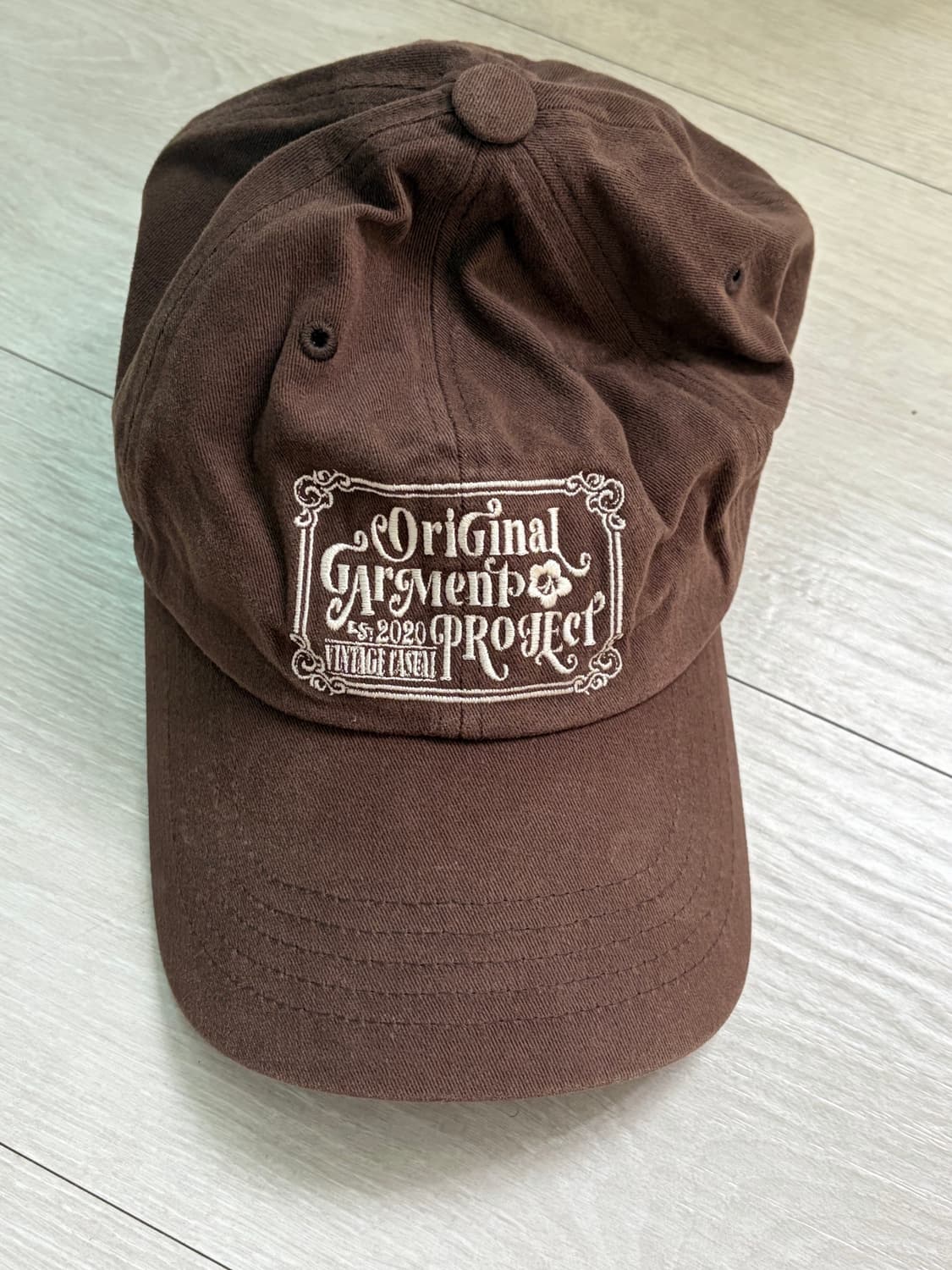 오가프 브라운 볼캡 상품이미지2