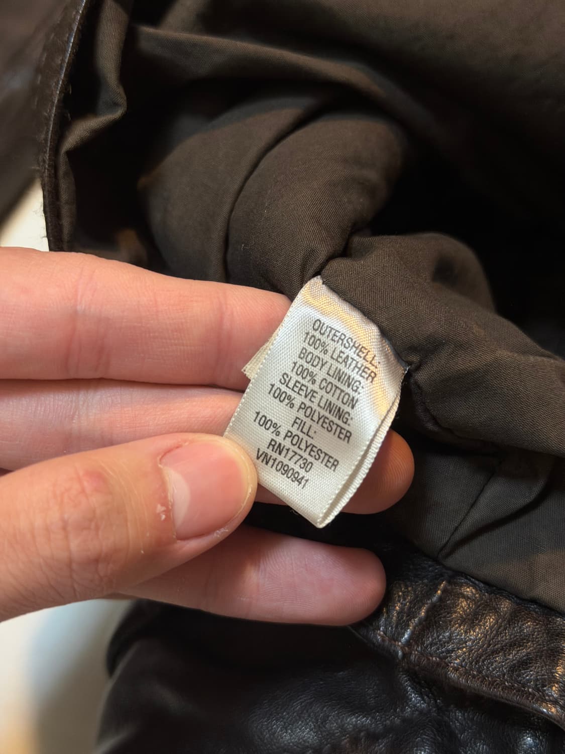 돌체앤가바나맛 빈티지 멀티포켓 램스킨 가죽자켓 브라운 상품이미지6