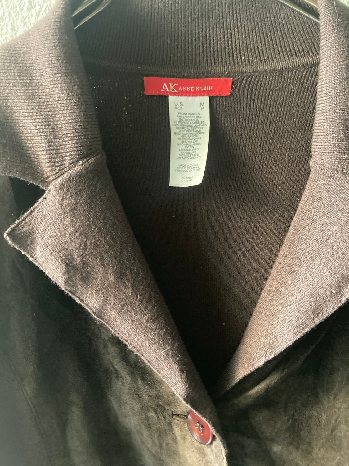 Suede leather mix kint 상품이미지4