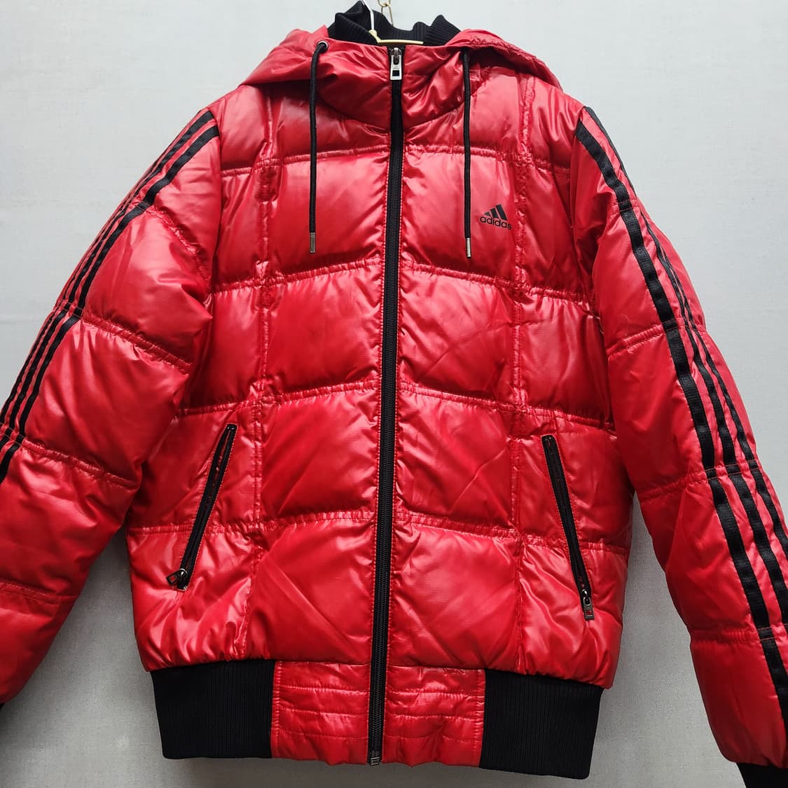 아디다스 삼선 로고 덕다운패딩 85(S~M) 상품이미지2