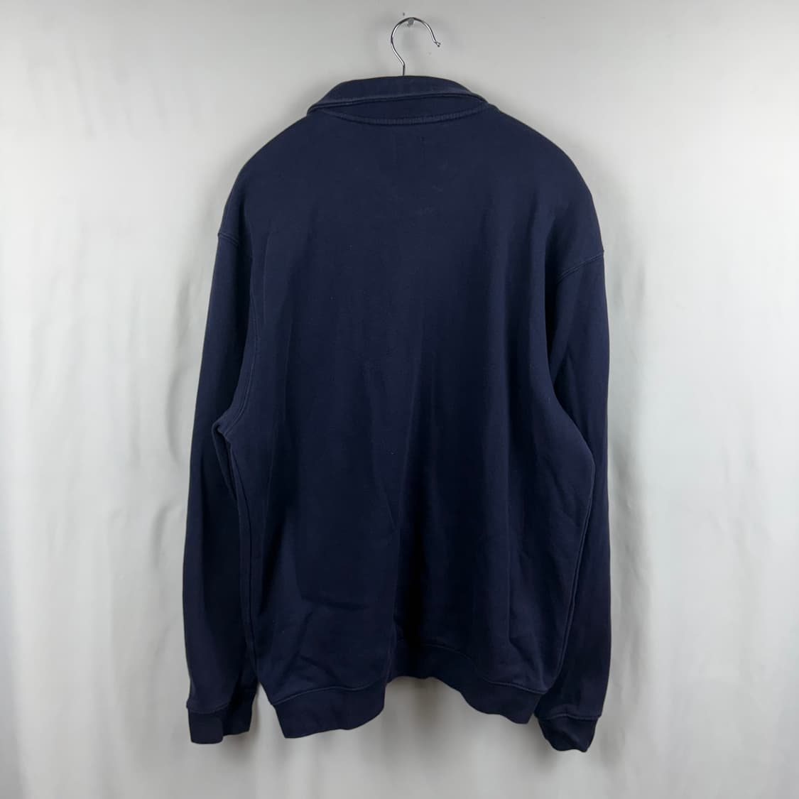 (M) GAP 반집업 카라 맨투맨 네이비 상품이미지7