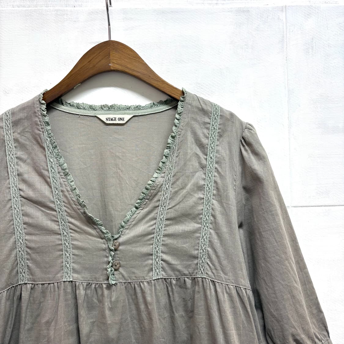 STAGE ONE 모리걸 페어리 레이스 블라우스 JPN 상품이미지2