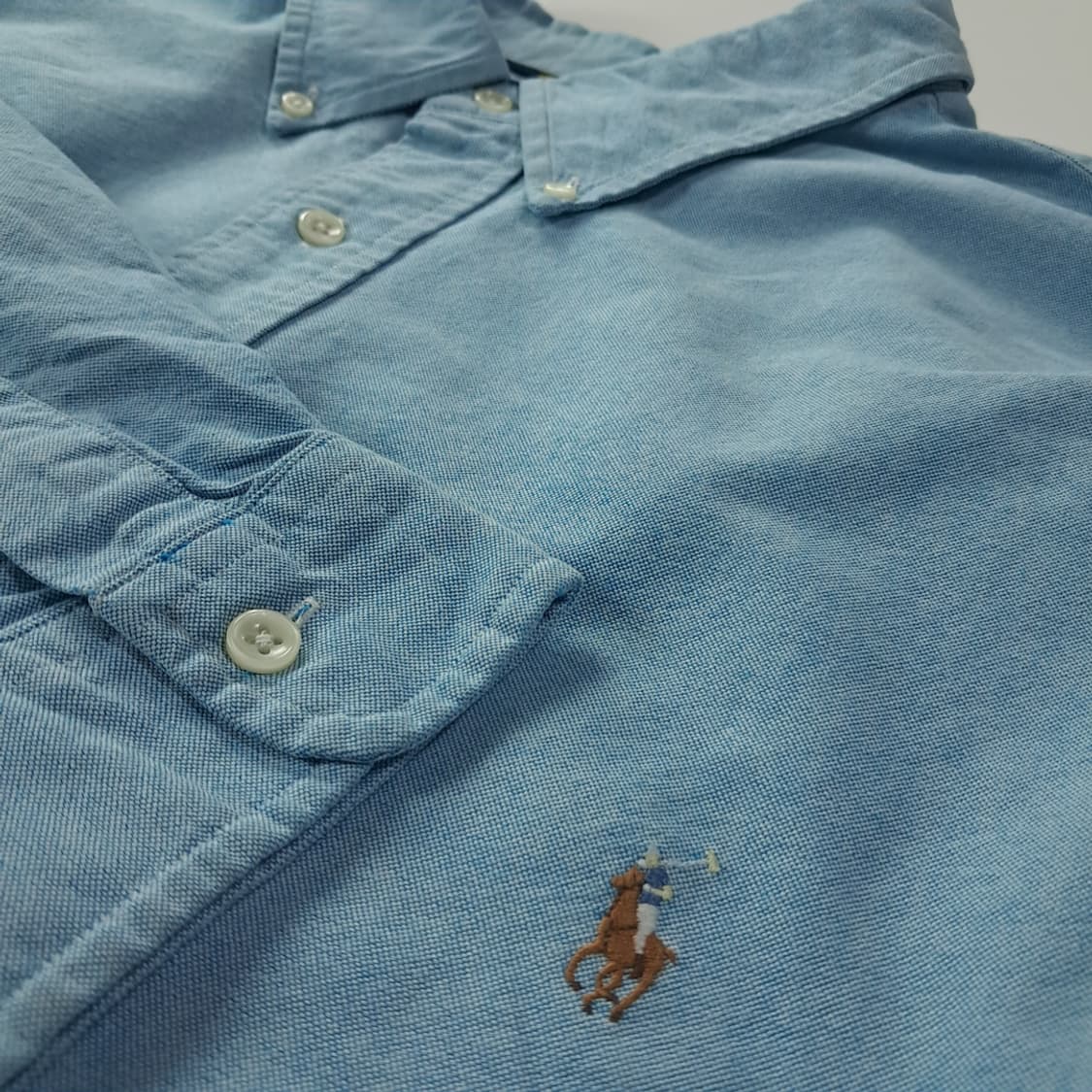CK312 4XLT 폴로 00s 멀티포니 클래식블루 셔츠 남방 상품이미지4