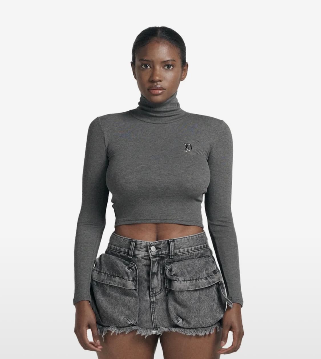 오도어 ODOR 홀터넥 그레이 상품이미지1