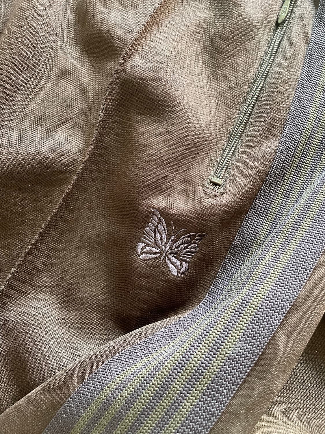 니들스 트랙팬츠 다크브라운 퍼플/택있음 상품이미지2