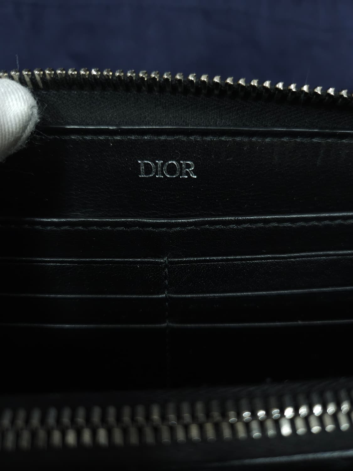 디올 다이아몬드 지퍼 장지갑  상품이미지8