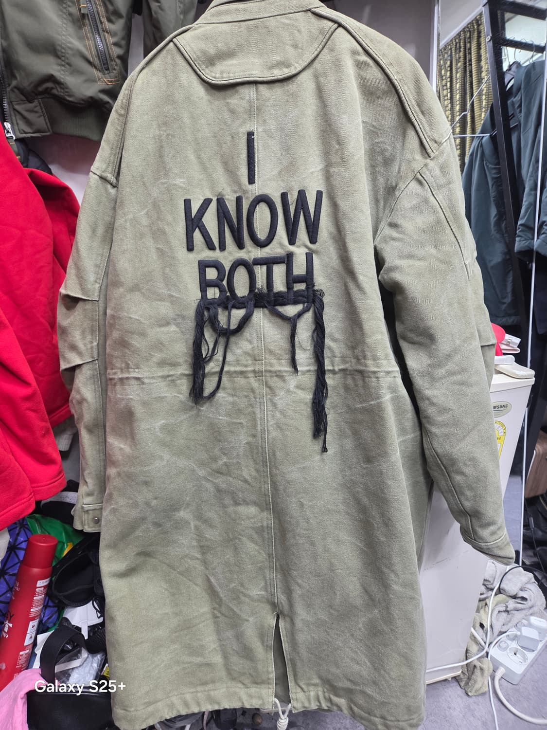 카키색   야상   코트 상품이미지3