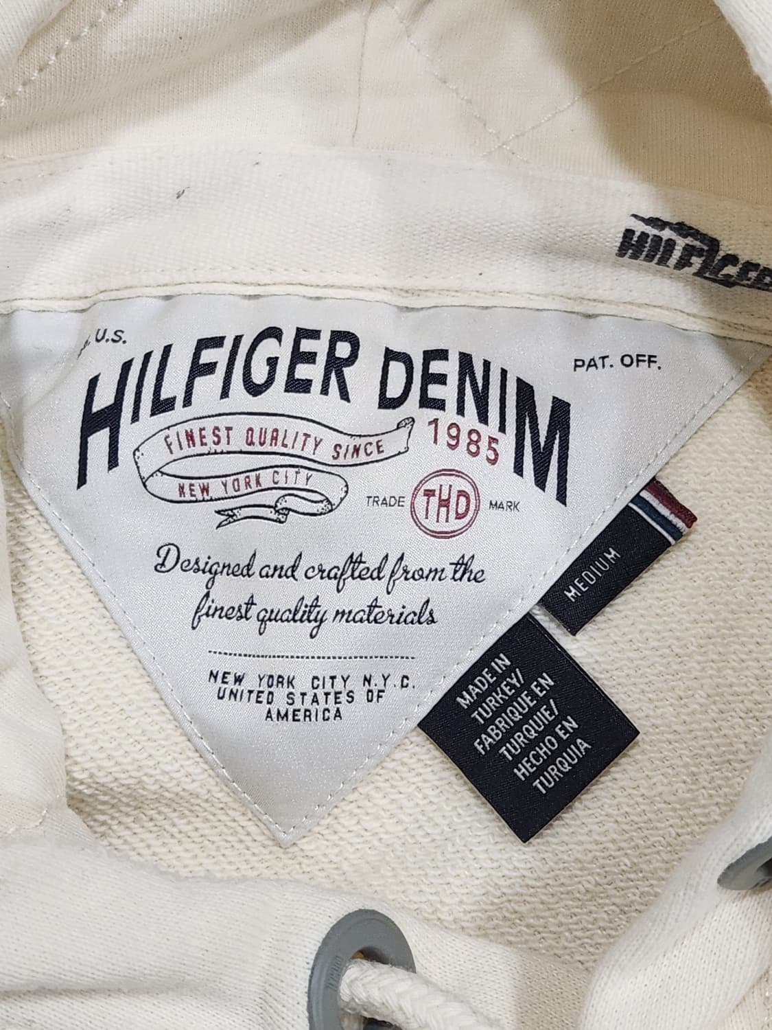 [M] 타미힐피거 셔링 후드티 여성 M사이즈 상품이미지7