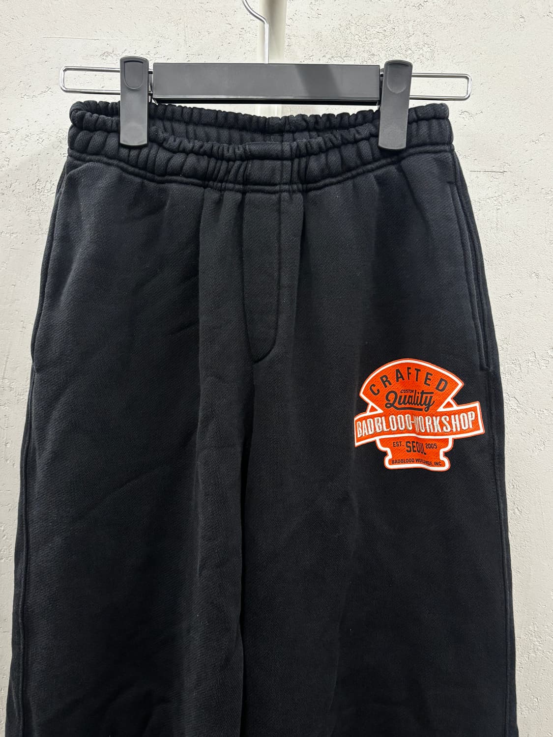 배드블러드 블랙 와이드 팬츠 XS 상품이미지6
