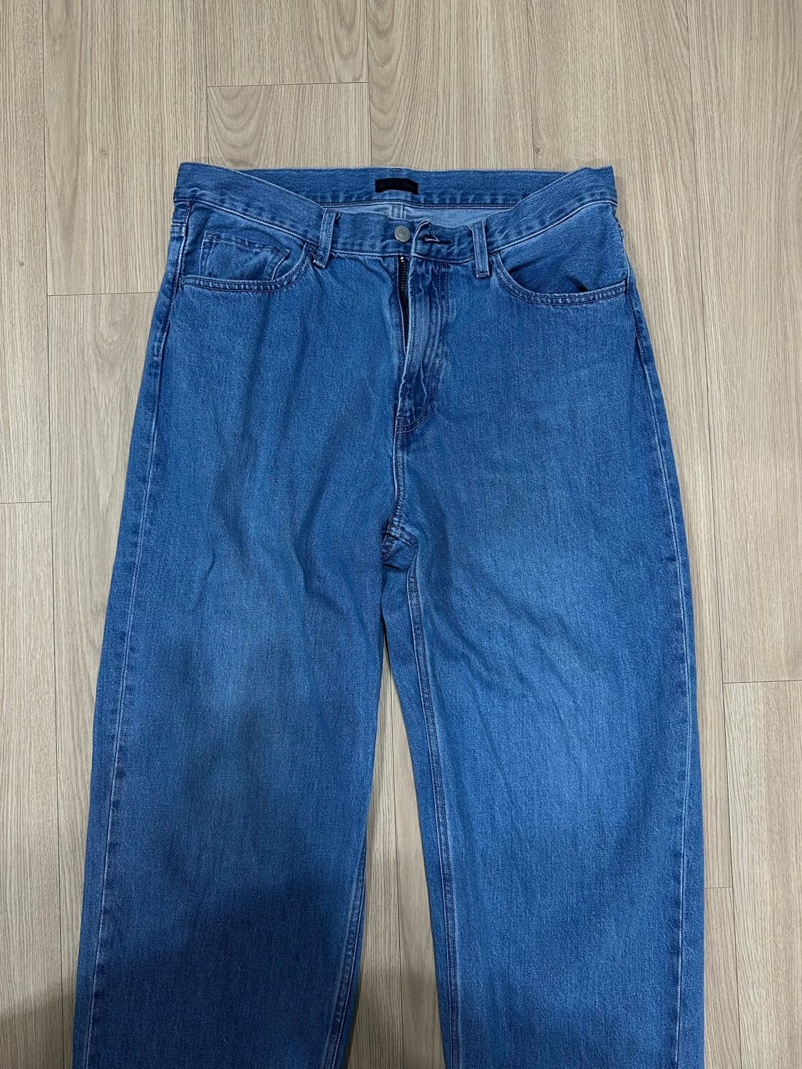 유니클로 와이드스트레이트진 33 상품이미지2