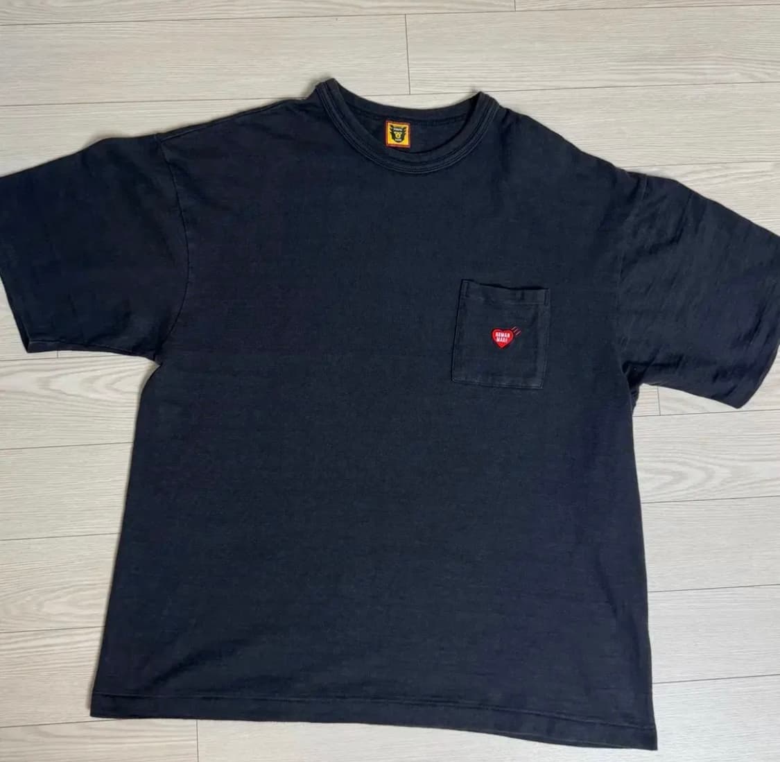 [2XL] 휴먼 메이드 포켓 티셔츠 블랙 상품이미지3