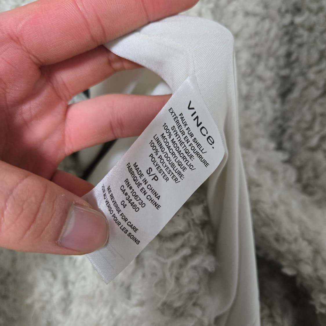 빈스 에코 퍼 코트 / 여성 코트 / 여자 코트  상품이미지3