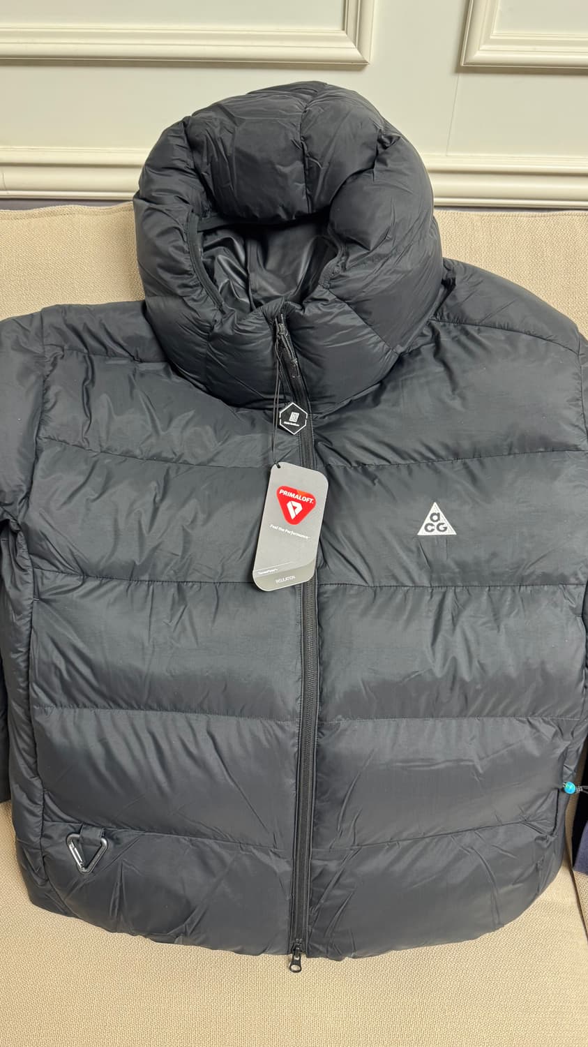 새상품) 나이키 acg 루나레이크 패딩 XL 크림택  상품이미지3