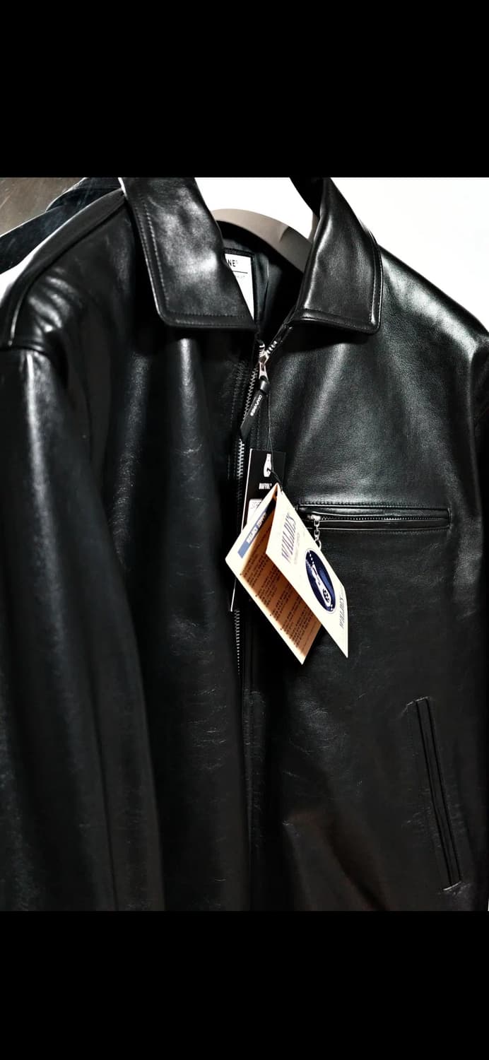 디아프바인 DV.LOT715 blouson calfskin 1mm 2XL 상품이미지1