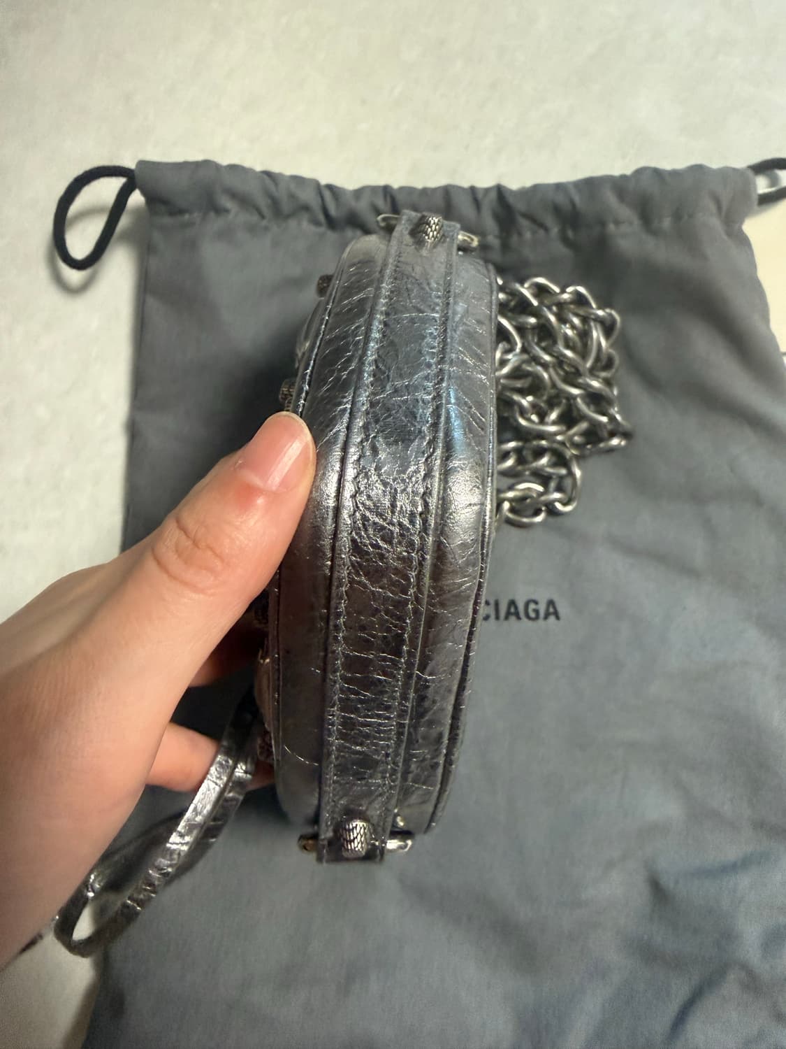발렌시아가 르카골 미니 하트 체인백 하트백 상품이미지2