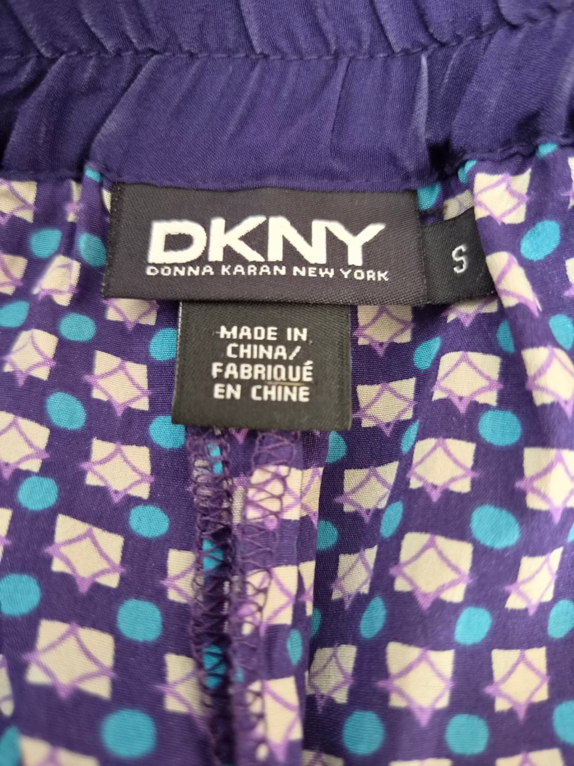 DKNY 여성 패턴실크팬츠 S사이즈 상품이미지7