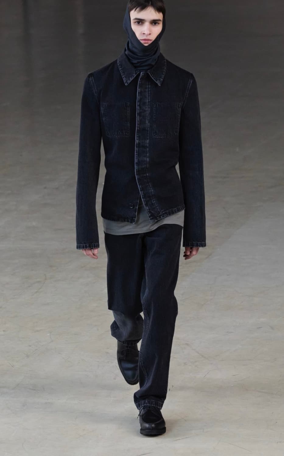 RIER DENIM TROUSERS ANTHRACITE 상품이미지1