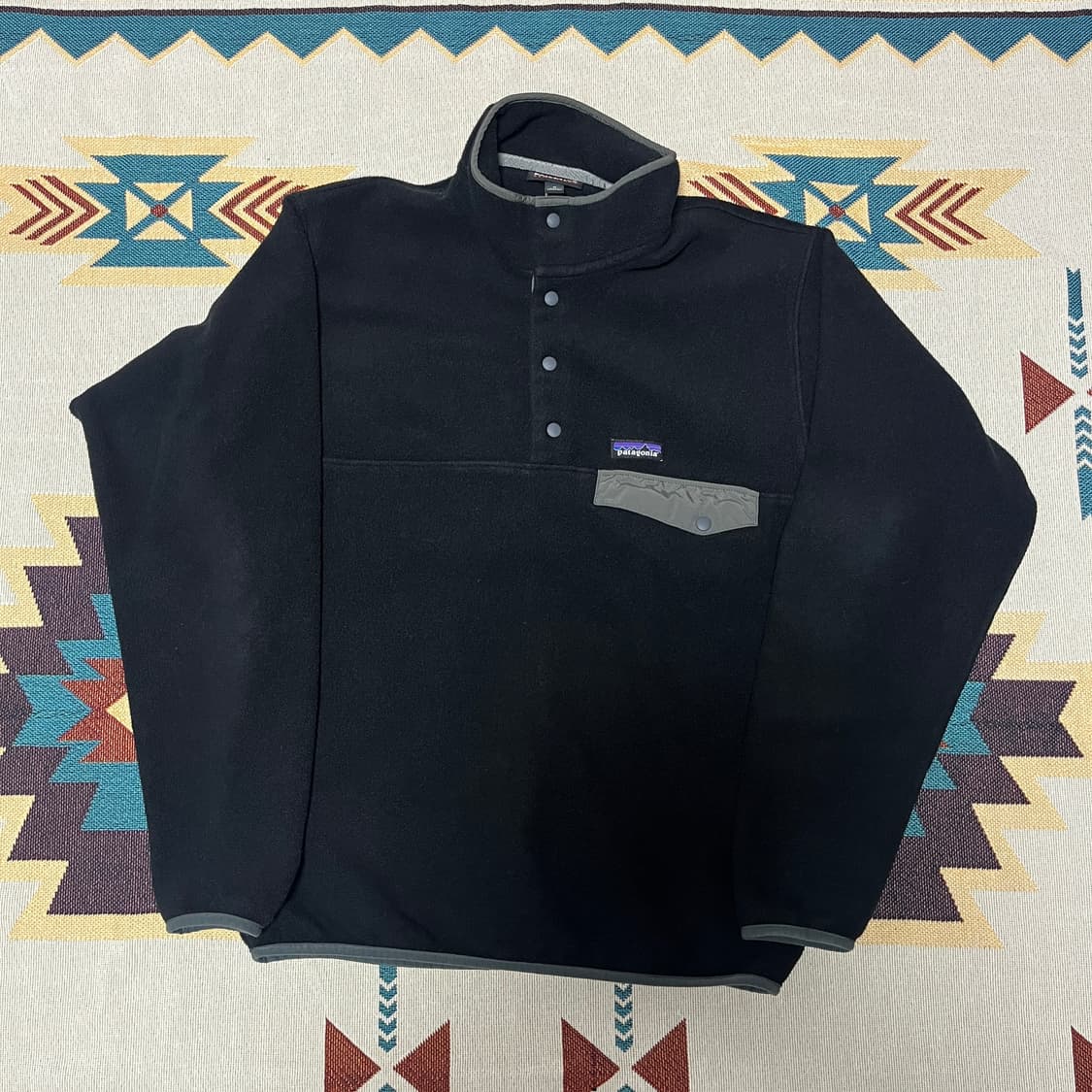 파타고니아 신칠라 스냅티 M 블랙 상품이미지2