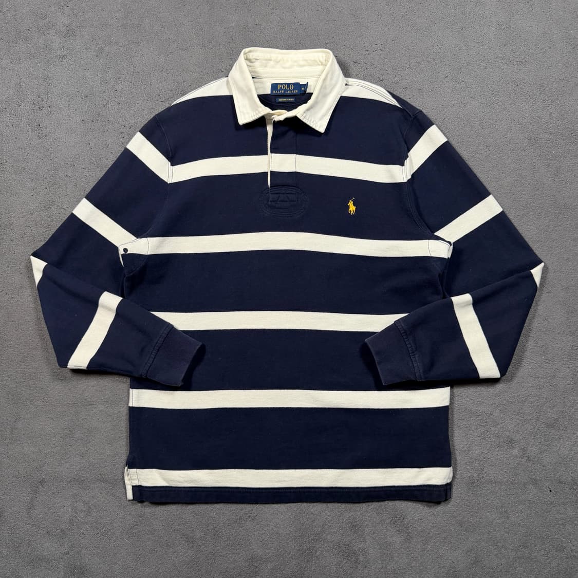 폴로 네이비 스트라이프 럭비티 상품이미지2