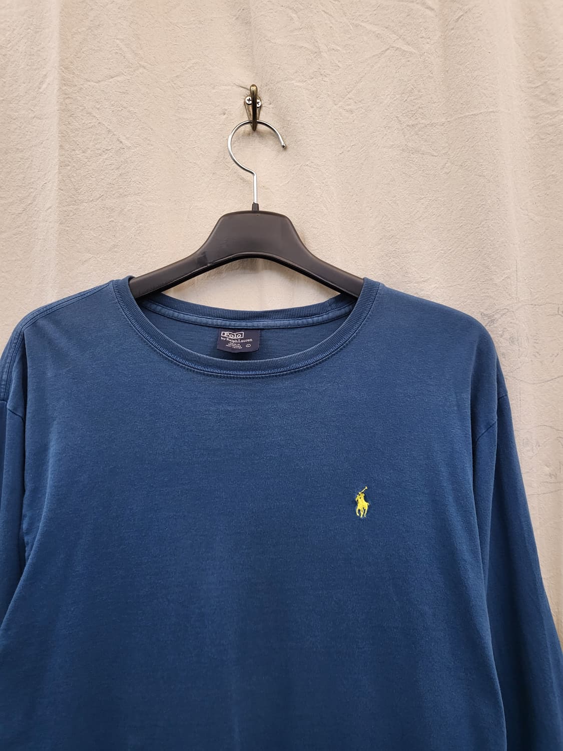 폴로 랄프로렌 블루 긴팔 티셔츠 상품이미지3