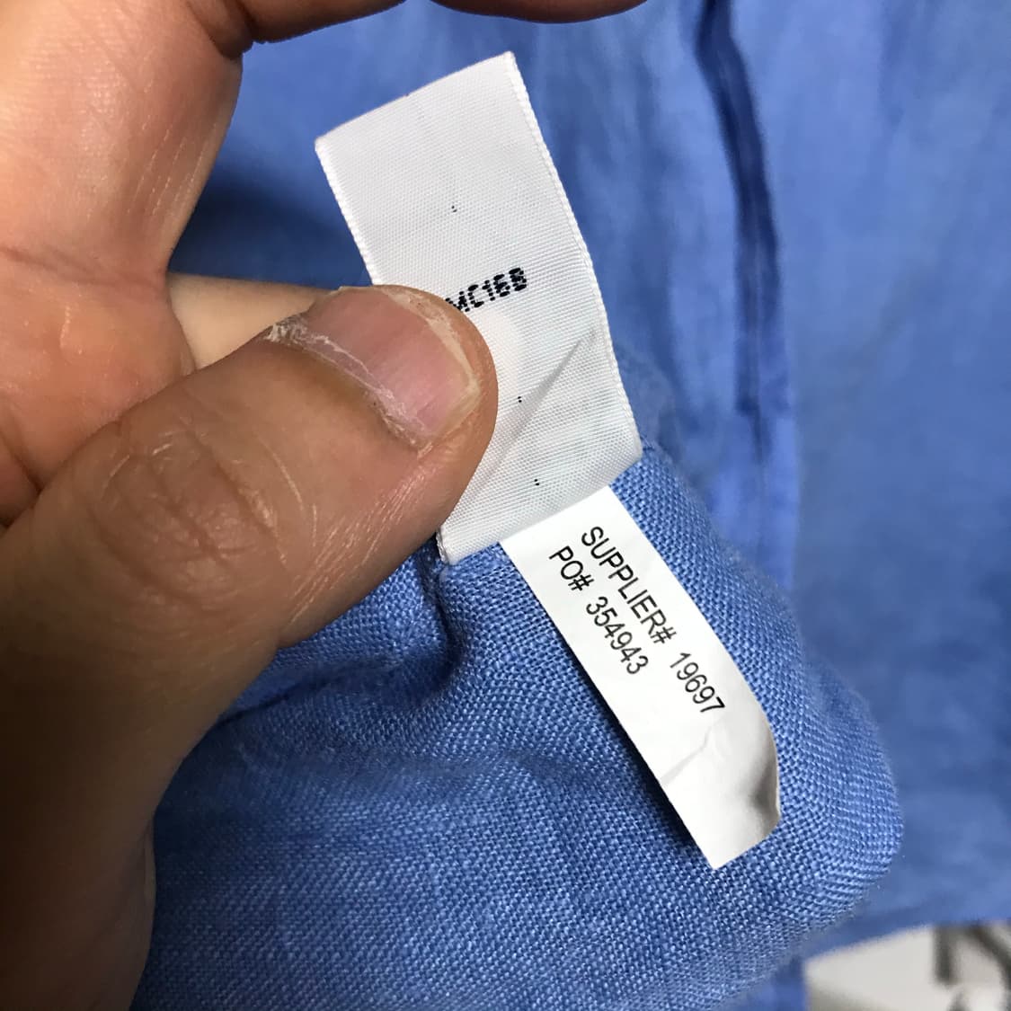 폴로 랄프로렌 리넨 반팔셔츠 (주름펴서 출고 됩니다 상품이미지5