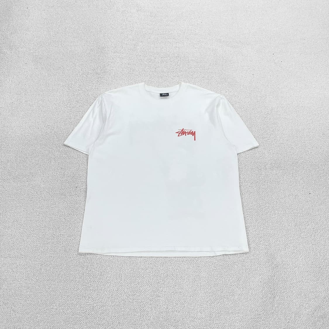 스투시 Stussy 팝시클 아이스크림 반팔 티셔츠 화이트 상품이미지2