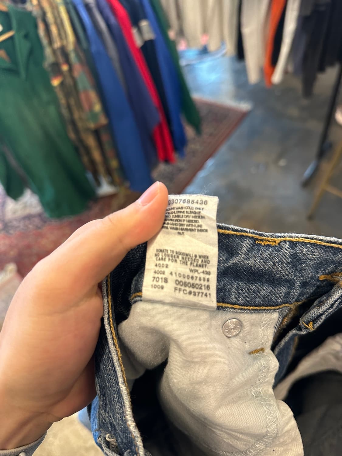 00s Levis 리바이스 505 W33 L30 상품이미지5