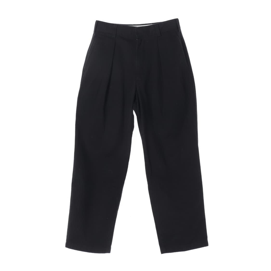 유니클로 U 와이드 피트 치노 팬츠 블랙 76 상품이미지1