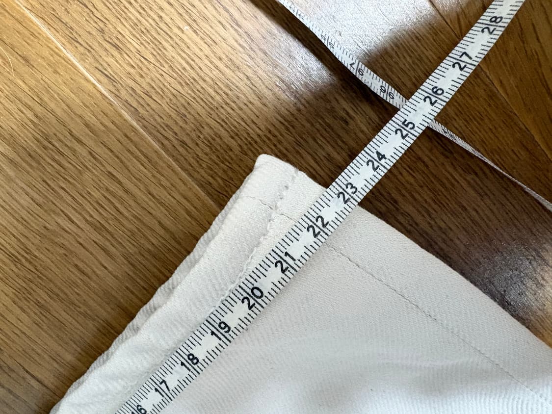 오라리 5p 아이보리 데님 32사이즈 상품이미지8