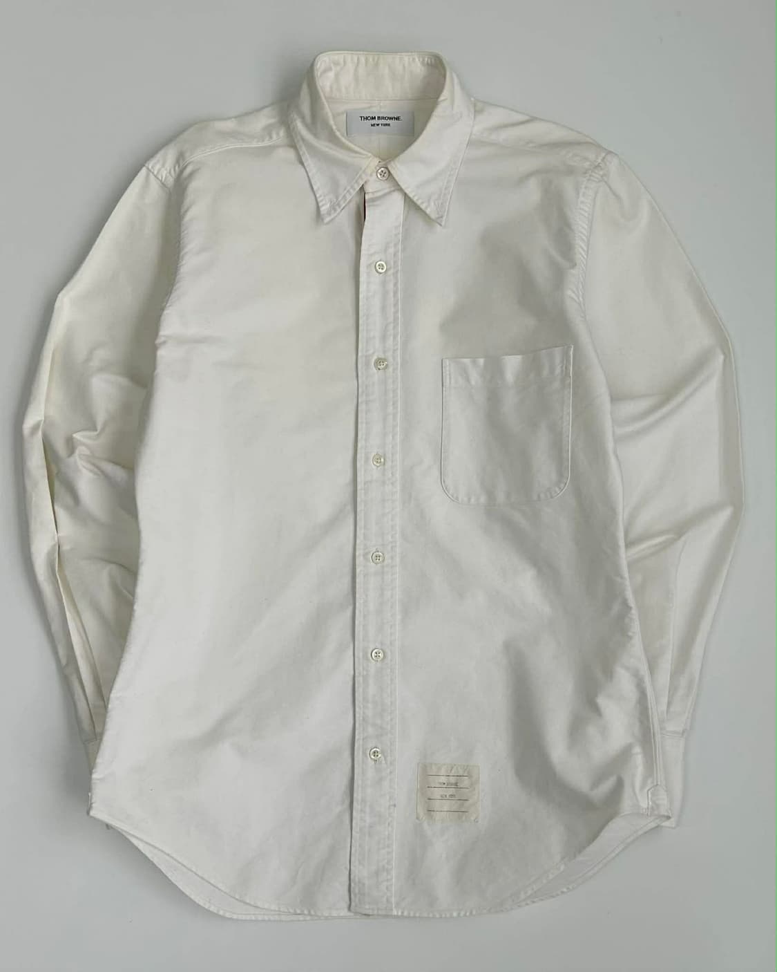 [2] 톰브라운 화이트 옥스포드 셔츠 상품이미지1