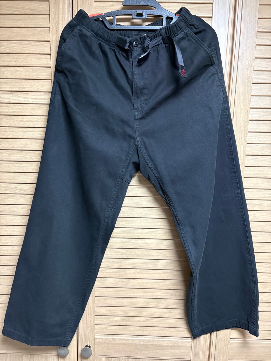 그라미치 와이드팬츠 블랙 상품이미지1