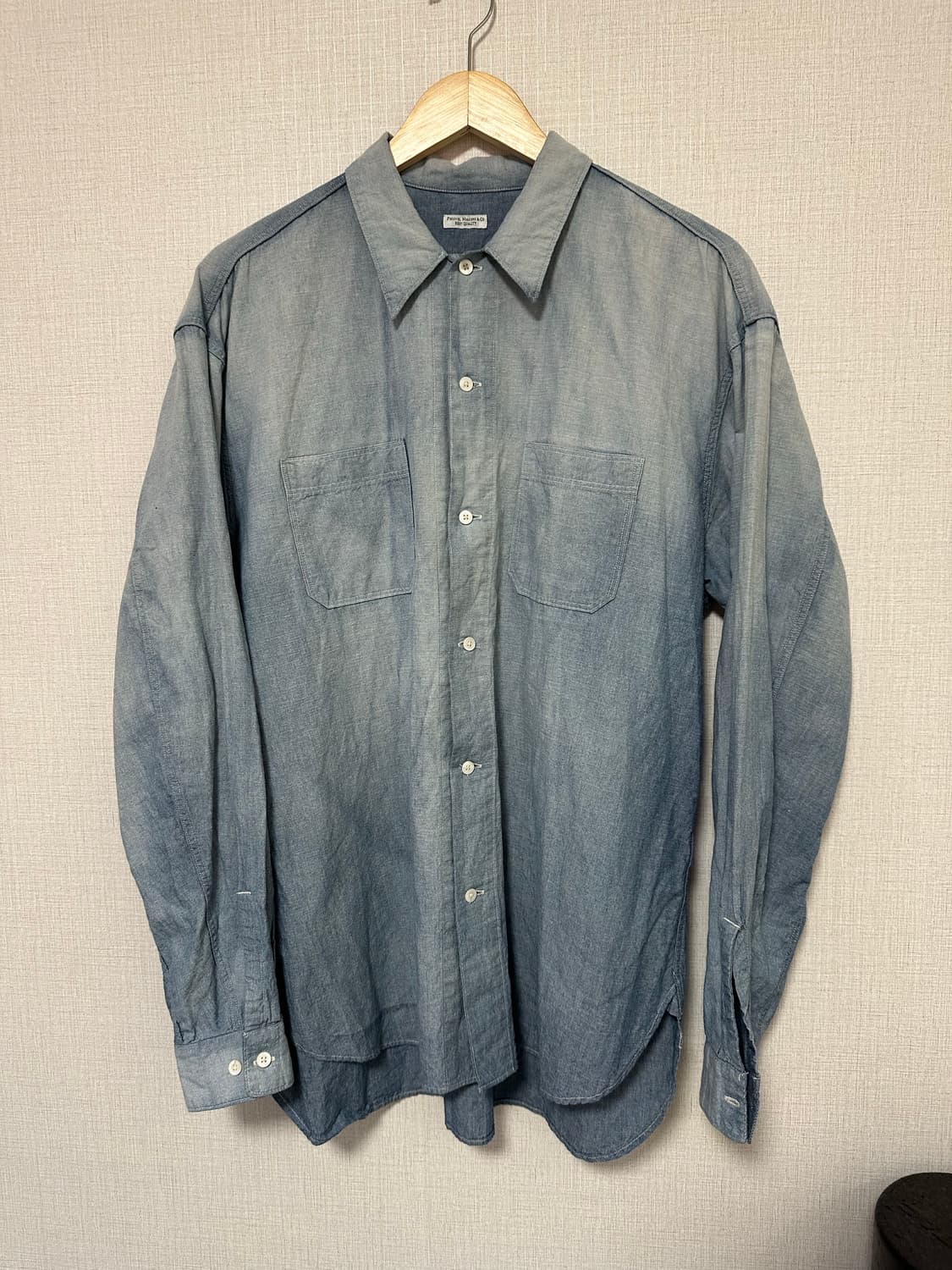 피그벨 샴브레이셔츠 3 상품이미지1