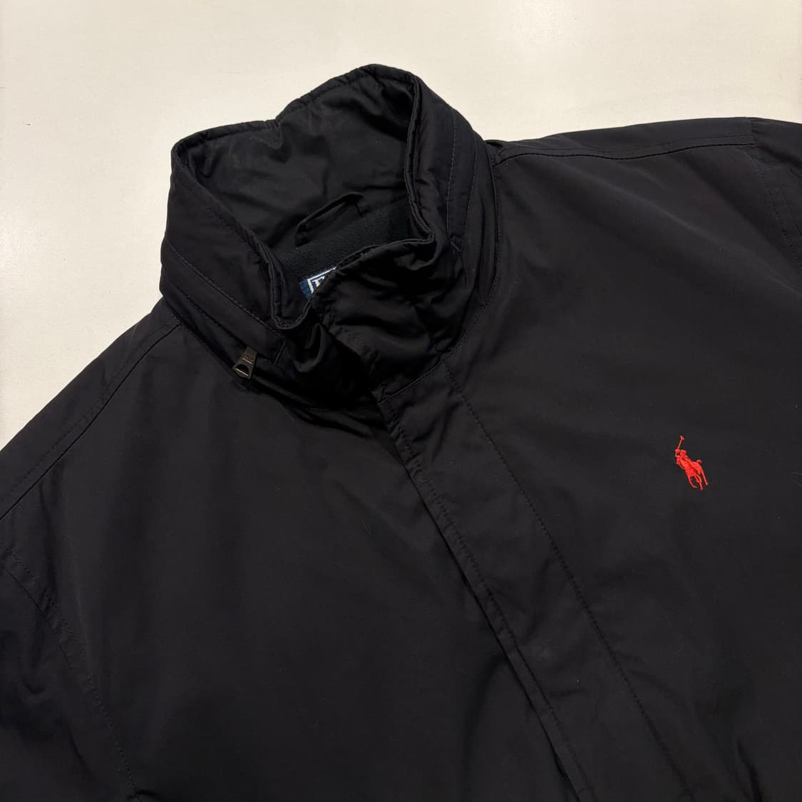 [L] 폴로 랄프로렌 블랙 폴리쉘 기모안감 자켓 점퍼 C526 상품이미지3